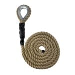 Synthetic Polyhemp Sled Prowler Pulling Rope With Galvanised Thimble