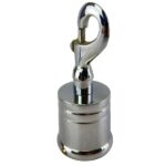24mm Polished Chrome Clip Hook Rope Fitting