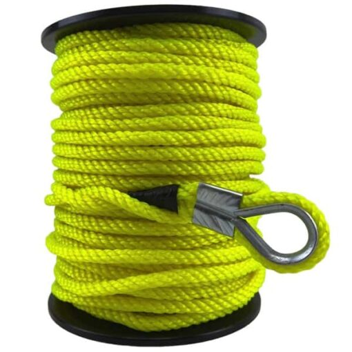 fluorescent yellow cordoning rope with eyes 2