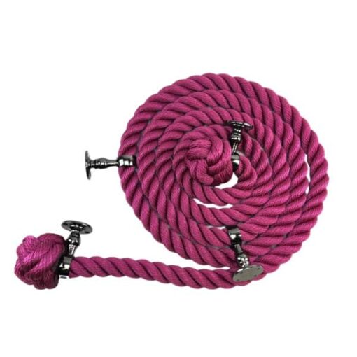 synthetic marron bannister rope 1