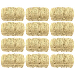 12 301 polished flax twine 2 kg spool 1