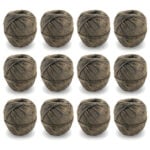 Pack of 12 x 301 Standard Tarred Marline 3mm 1 Kg Balls