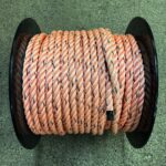 18mm Salmon Pink Polysteel Rope x 77 Metre Reel