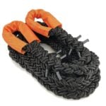 24mm Black 8 Strand Nylon Kinetic Tow Rope x 8 Metres