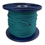 4mm Blue Natural Cotton Rope On A Reel