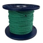 Natural Emerald Green Cotton Rope - Sample