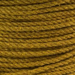 4mm gold natural cotton rope on a reel 1