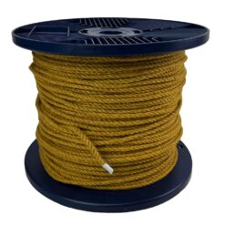 4mm gold natural cotton rope on a reel 2