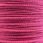 4mm Pink Natural Cotton Rope x 15 Metres