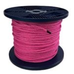 4mm Pink Natural Cotton Rope On A Reel