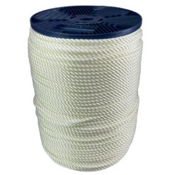 6mm white polyester rope 300 metre reel 5