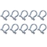 Box of 10 x 20mm Commercial Bow Shackles