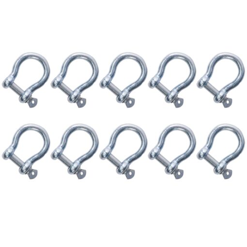 box of 10 20mm commercial bow shackles 5