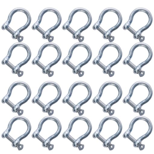 box of 20 16mm commercial bow shackles 4