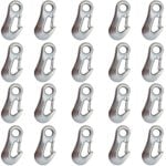 Box of 20 x 3.5 Tonne Zinc Plated Winch Hooks With Safety Catch