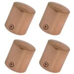 Pack of 4 x 32mm Copper Bronze End Cap Rope Fittings