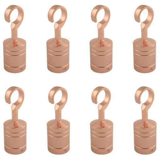8 x 36mm copper bronze decking rope hook fittings 5