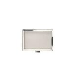 Polished Chrome Landscape Sign Holder For Stanchions
