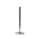 Polished Chrome Stanchions Post - Single Post With Flat Top