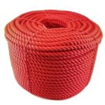 36mm Synthetic Red Decking Rope x 100 Metres