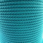 8mm Baby Blue Braided Polypropylene Floating Rope (By The Metre)