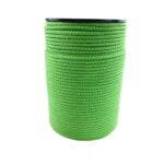 4mm Lime Green Braided Polypropylene Rope 100 Metre Reel