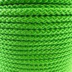 6mm Lime Green Braided Polypropylene Bondage Rope (By The Metre)