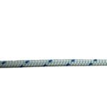 4mm White With Blue Fleck Starter Cord (By The Metre)