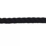 14mm Black Nylon Bondage Rope (By The Metre)