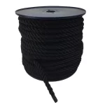 14mm Black Nylon 3 Strand Sinking Rope On A Reel