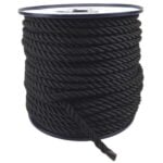 16mm Black Softline Bondage Rope On A Reel