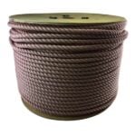 14mm Light Pink Natural Cotton Bondage Rope On A Reel