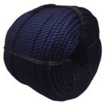 8mm Navy Blue Nylon Bondage Rope 220 Metre Coil