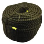 10mm Olive Polyester Bondage Rope (220 Metre Coil)