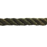 16mm Olive Polyester Bondage Rope - By The Metre