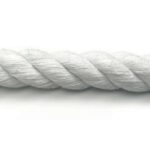 6mm Optic White Natural Cotton Bondage Rope (By The Metre)