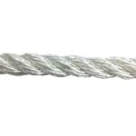 5mm White Polyester Rope - By The Metre