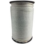 10mm White Polyester Bondage Rope On A Reel