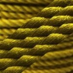 6mm Yellow Natural Cotton Bondage Rope (By The Metre)
