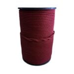 10mm Burgundy Braided Polypropylene Floating Rope 100 Metre Reel