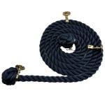 Synthetic Navy Blue Bannister Rope