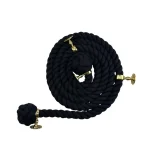 Natural Black Cotton Bannister Rope