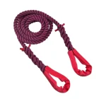 Synthetic Maroon Tow Rope - Custom Made for Recovery & Towing