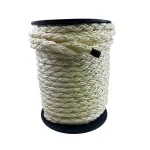 10mm White 8 Strand Nylon Anchor Rope On A Reel