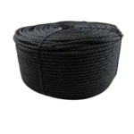10mm Black Polysteel Crab Pot Rope 220 Metre Coil