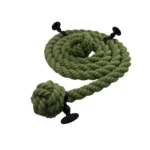 Cable Laid Natural Olive Green Cotton Bannister Rope