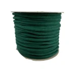 6mm Dark Green Acrylic Cotton Magician's Cord – 100 Metre Reel