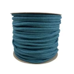 6mm Dark Teal Acrylic Cotton Cord – 200 Metre Reel