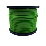 8mm Lime Green Elastic Bungee Shock Cord 100 Metre Reel