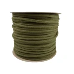 6mm Olive Green Acrylic Cotton Cord – 200 Metre Reel